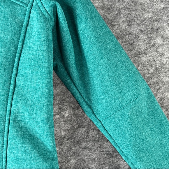 The North Face Apex Bionic Softshell Cold Weather Jacket Women’s M Teal 5 Pocket - Picture 9 of 14